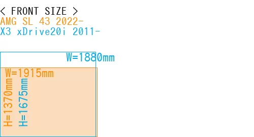 #AMG SL 43 2022- + X3 xDrive20i 2011-
